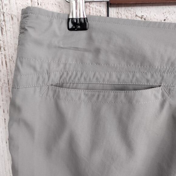 The North Face Gray Horizon Nylon Utility Capri/Cropped Pants UPF 30 Women's 10 - Picture 10 of 16